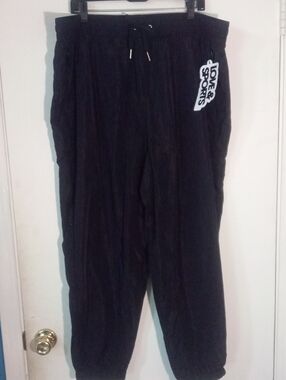 Love & Sports Black Jogger Pants XXXL Sz 22 Plus NWT $30
